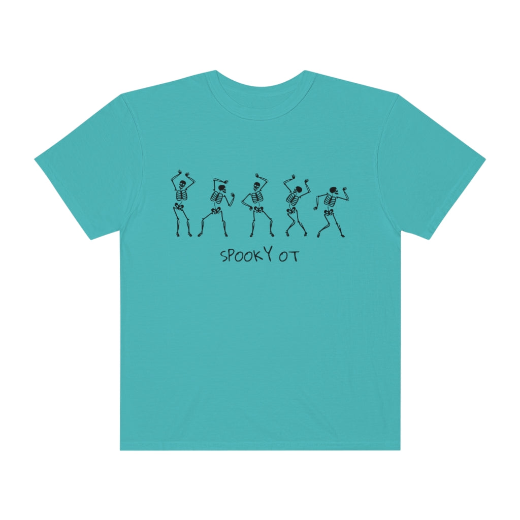 Spooky OT Skeletons Comfort Colors T-Shirt