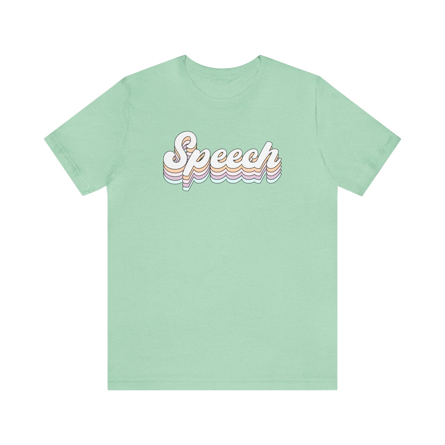 Retro Speech Jersey T-Shirt