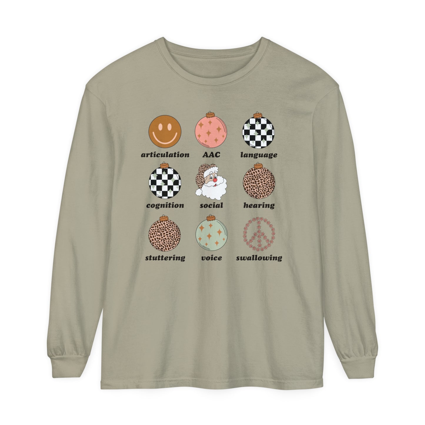 Retro Holiday Scope of Practice Long Sleeve Comfort Colors T-Shirt
