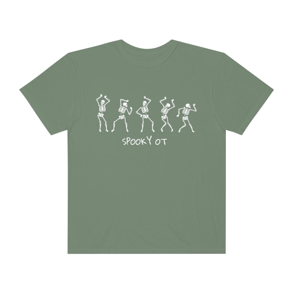 Spooky OT Skeletons Comfort Colors T-Shirt
