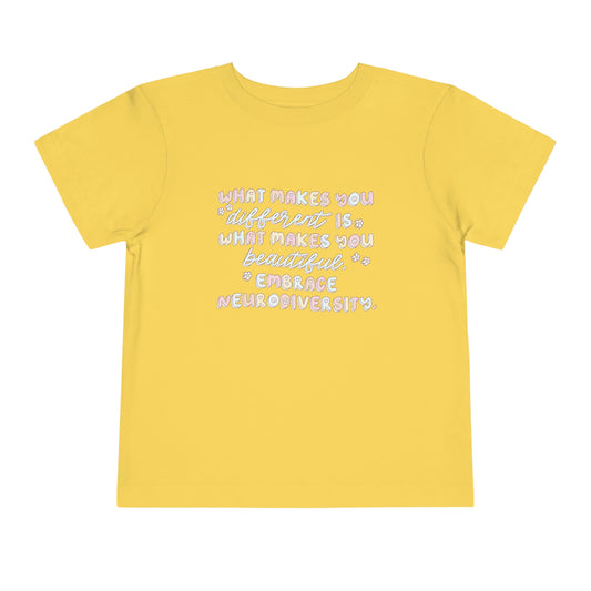 Embrace Neurodiversity Toddler T-Shirt