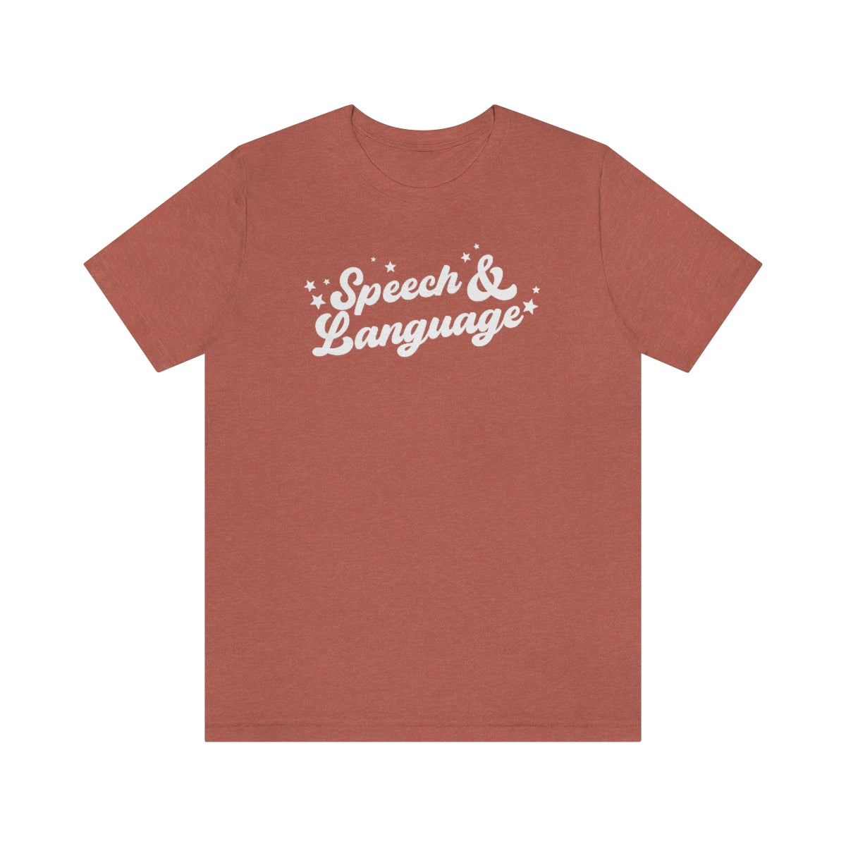 Speech Stars Heather Jersey T-Shirt
