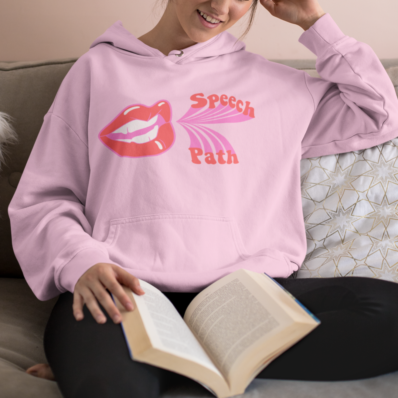 Speech Path Mouth Hoodie