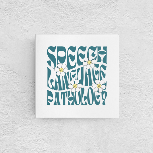 Groovy Daisy Speech Digital Print