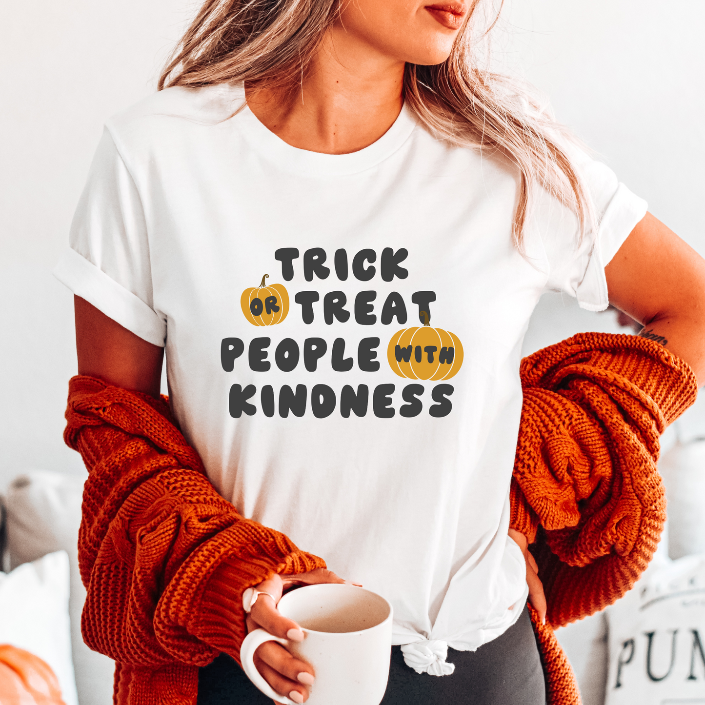 Trick or Treat Kindness Jersey T-Shirt