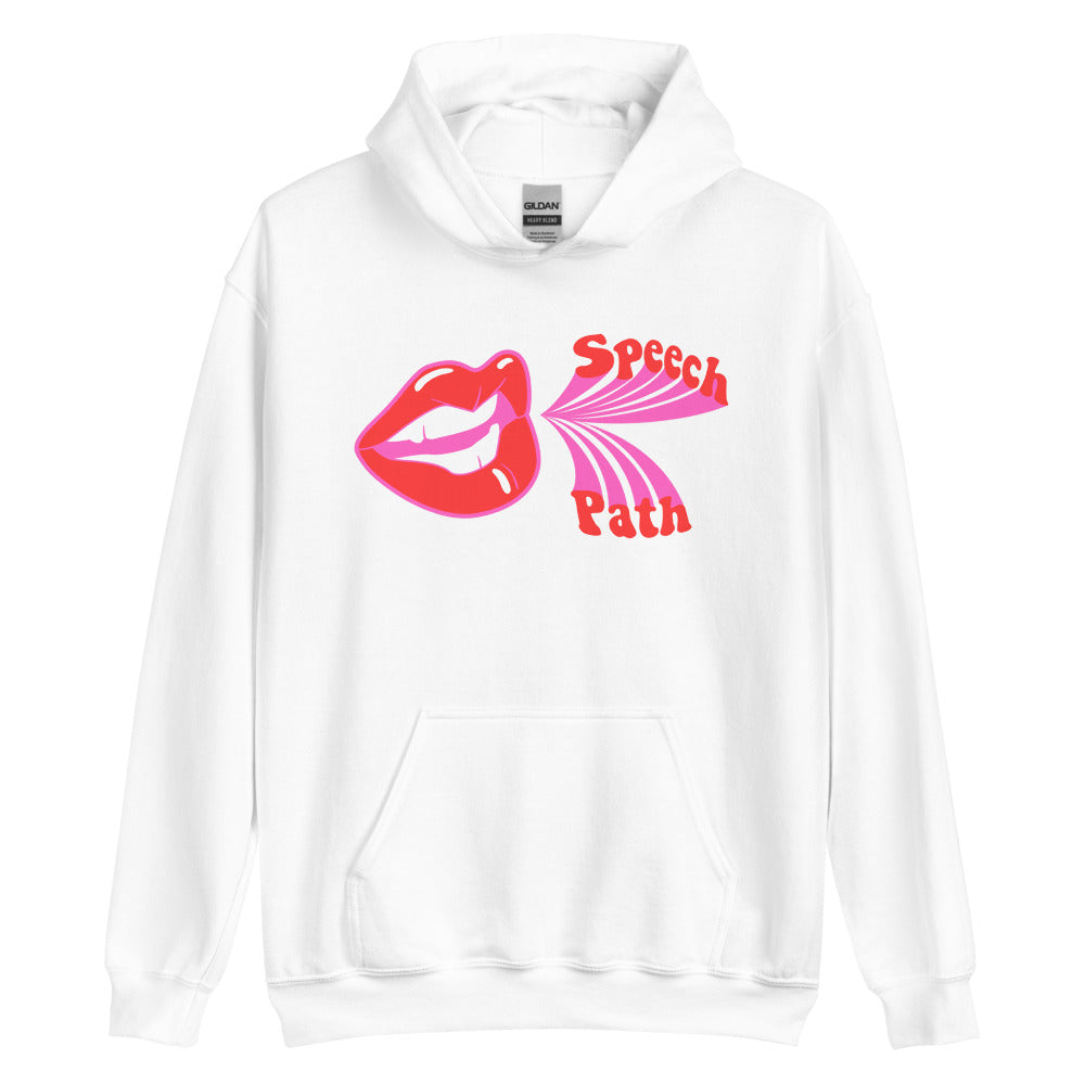 Speech Path Mouth Hoodie