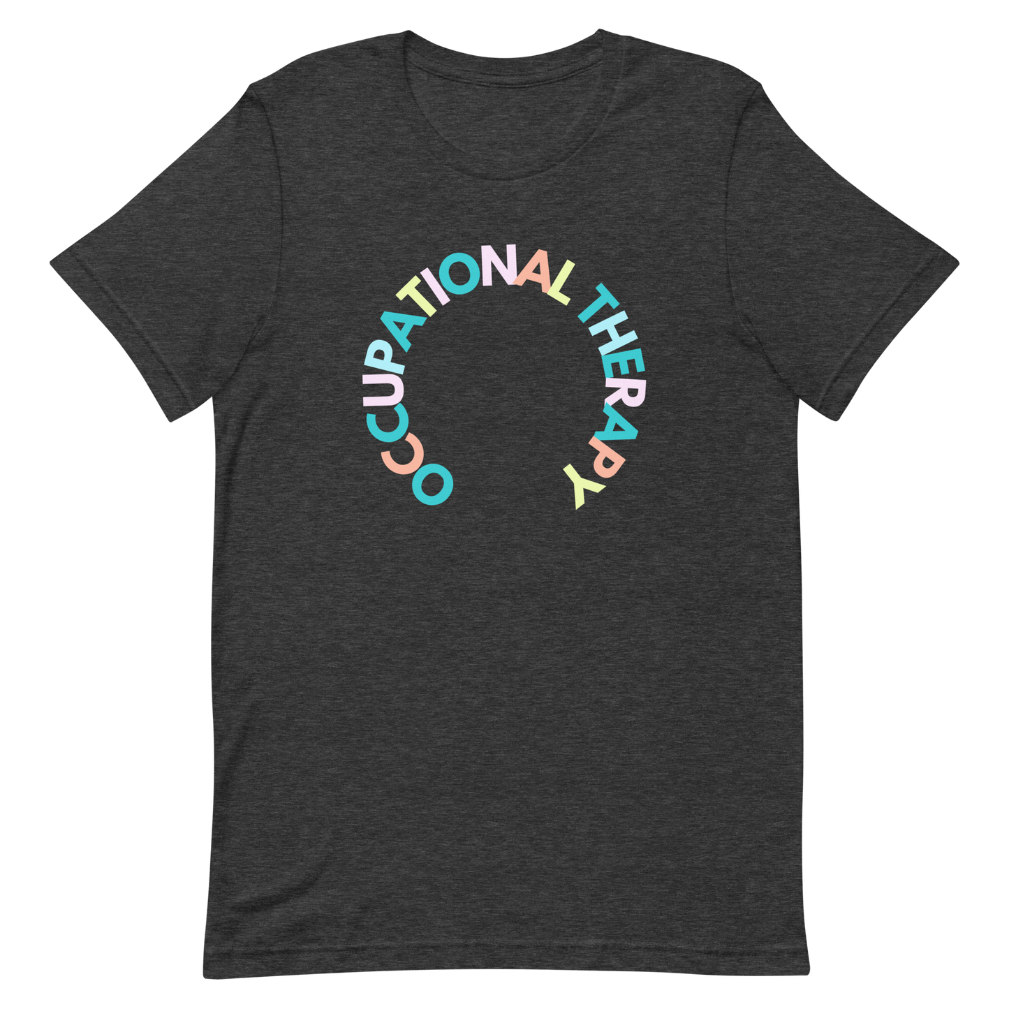 Multicolored Occupational Therapy Jersey T-Shirt