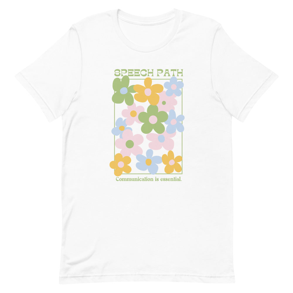 Speech Path Floral Jersey T-Shirt