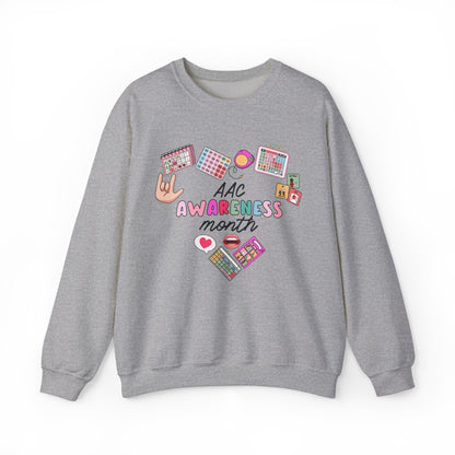 AAC Awareness Month Crewneck Sweatshirt