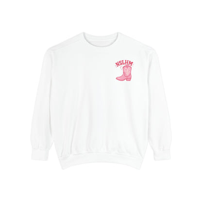Western NSLHM Comfort Colors Sweatshirt | Front and Back Print