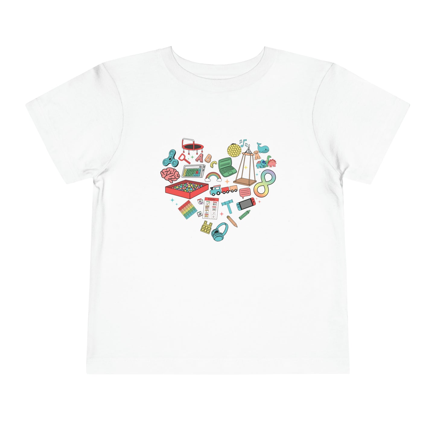 Autism Heart Toddler T-Shirt