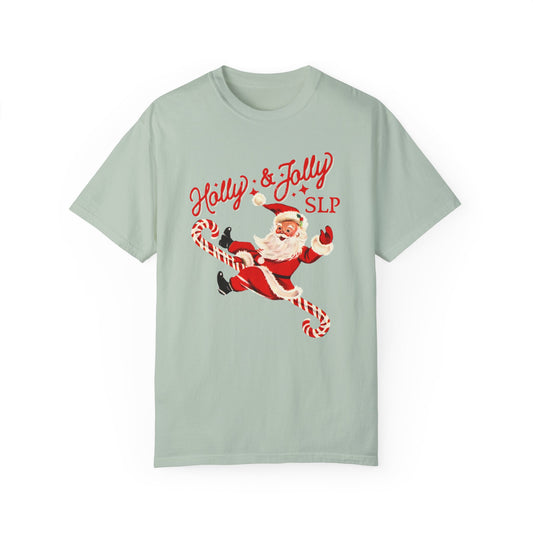 Holly & Jolly SLP Comfort Colors T-Shirt