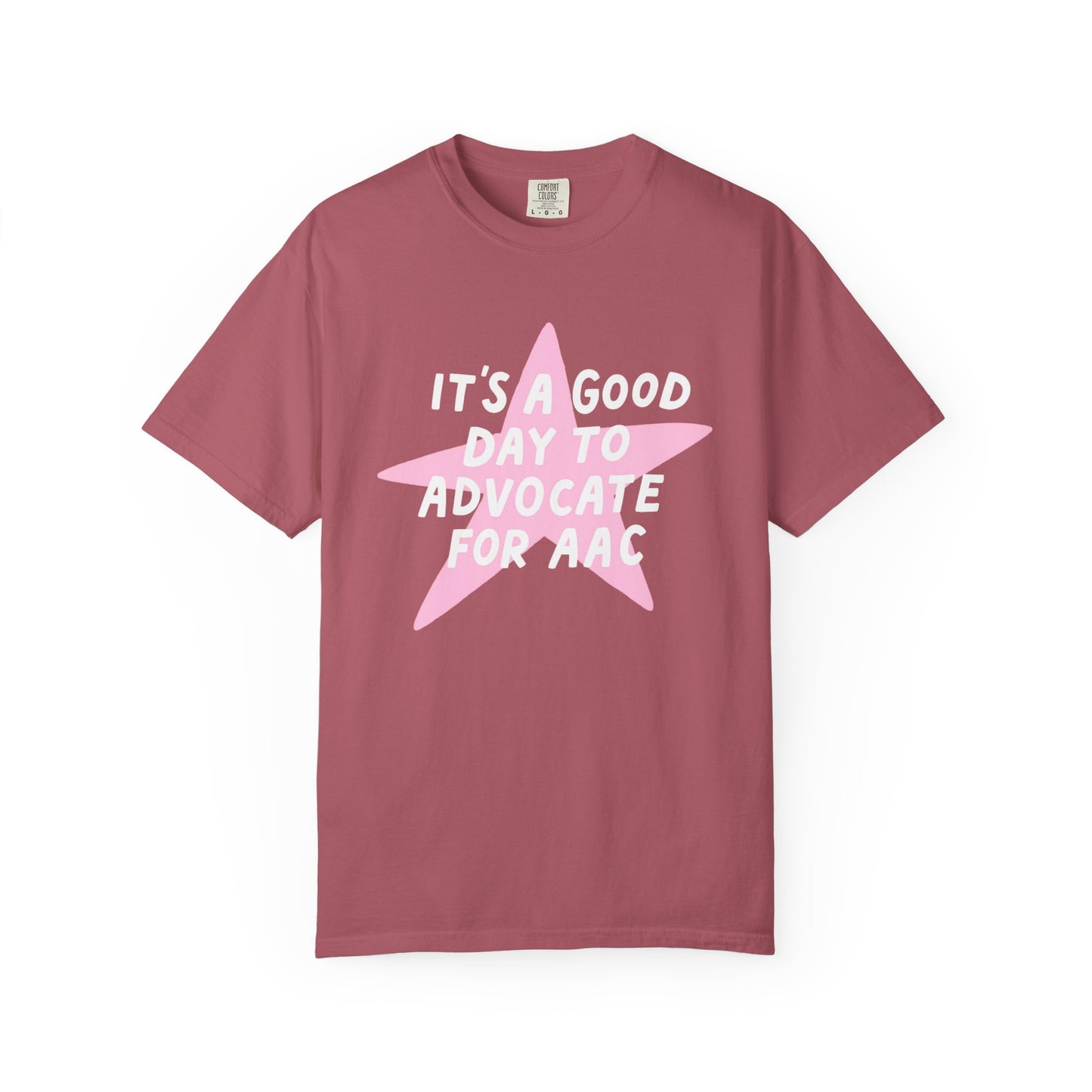 Advocate for AAC Star Comfort Colors T-Shirt