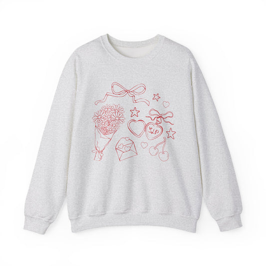 SLP Whimsy Doodles Crewneck Sweatshirt