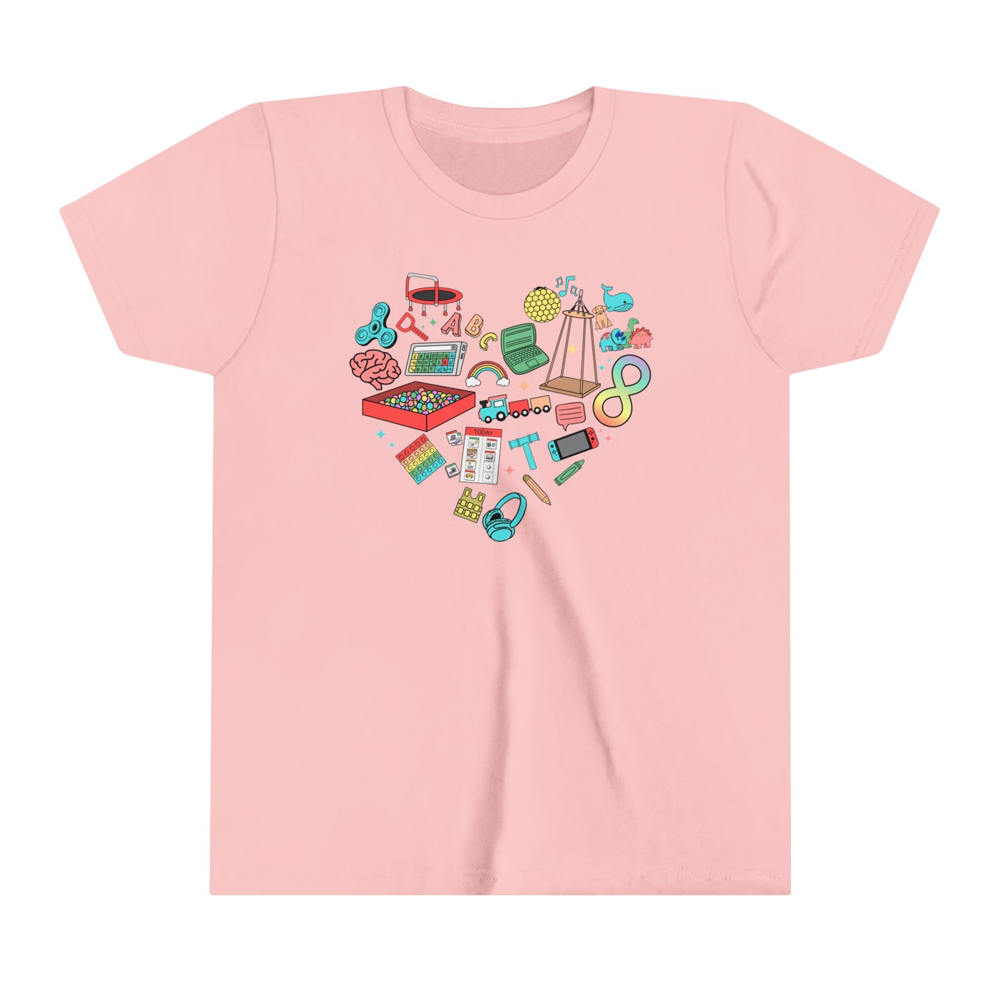 Autism Heart Youth T-Shirt