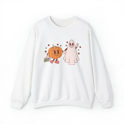 Pumpkin and Ghost AAC Crewneck Sweatshirt