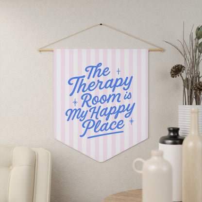 Therapy Room Happy Place Pennant
