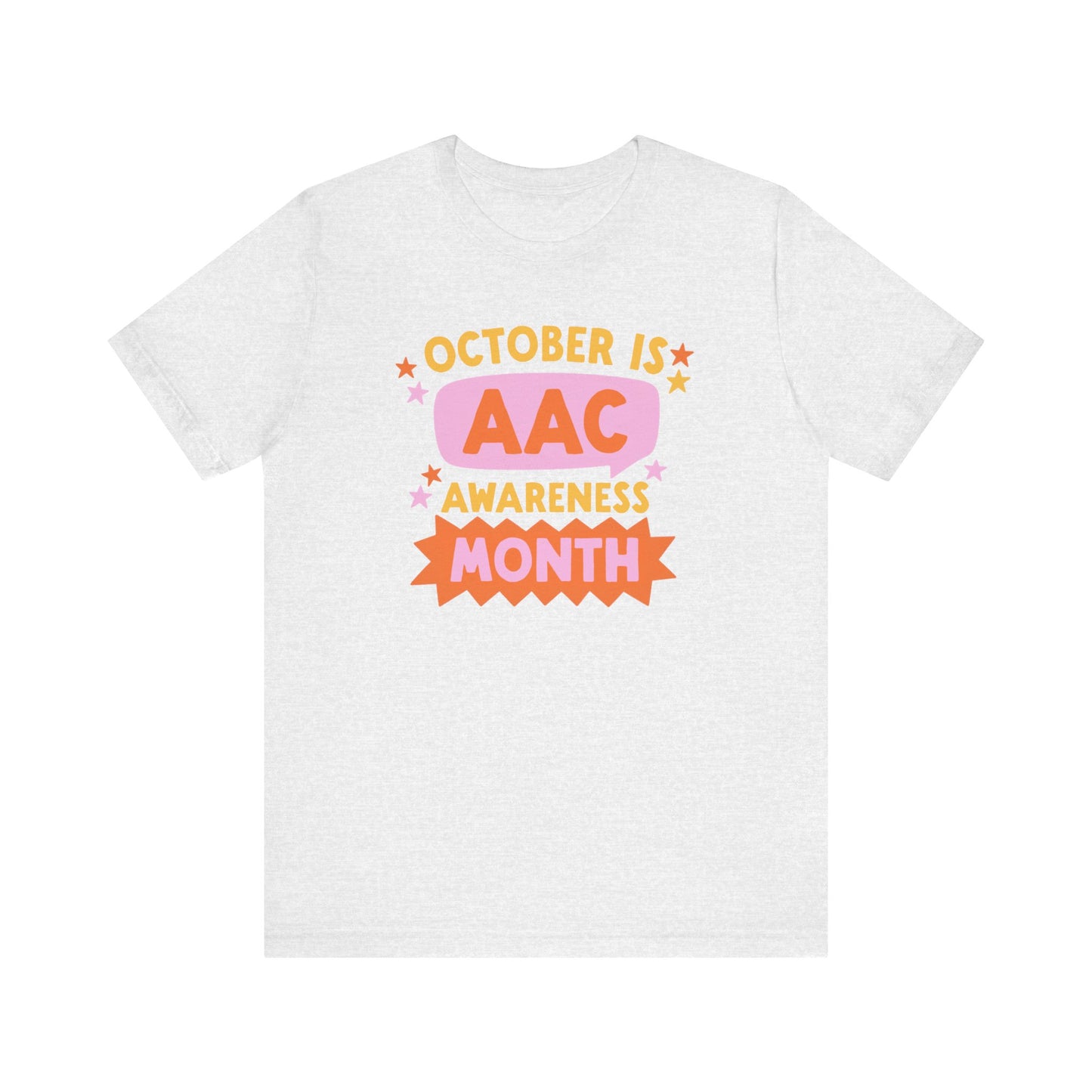 AAC Awareness Month Jersey T-Shirt