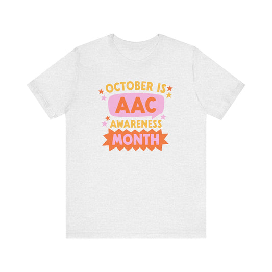 AAC Awareness Month Jersey T-Shirt