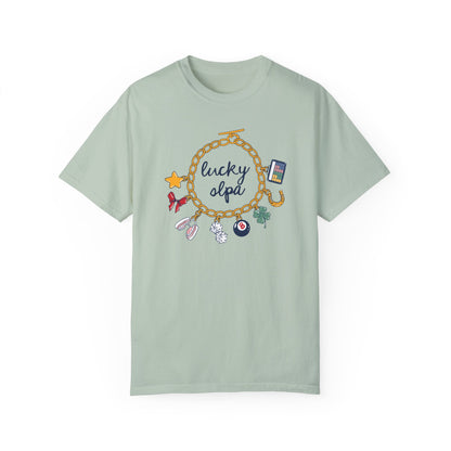 Lucky SLPA Charm Bracelet Comfort Colors T-Shirt