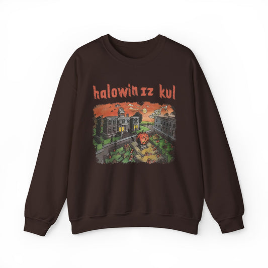 Halloween Is Cool IPA Crewneck Sweatshirt