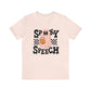 Spooky Speech Checkerboard Jersey T-Shirt
