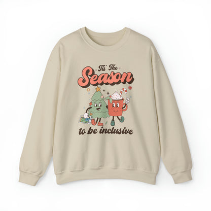 Tis the Season to Be Inclusive Crewneck Sweatshirt