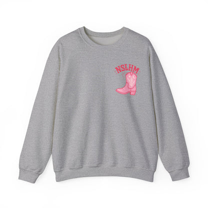 Western NSLHM Crewneck Sweatshirt | Front and Back Print