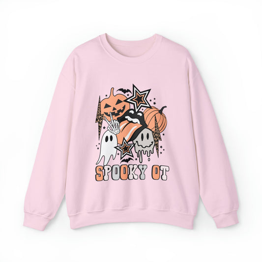 Spooky OT Retro Halloween Crewneck Sweatshirt