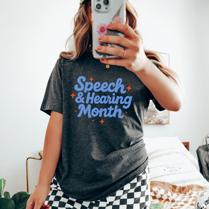 Speech & Hearing Month Jersey T-Shirt