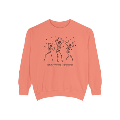 All Movement Is Welcome Comfort Colors Sweatshirt