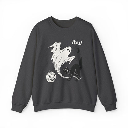 Boo Phonetic Spooky Crewneck Sweatshirt