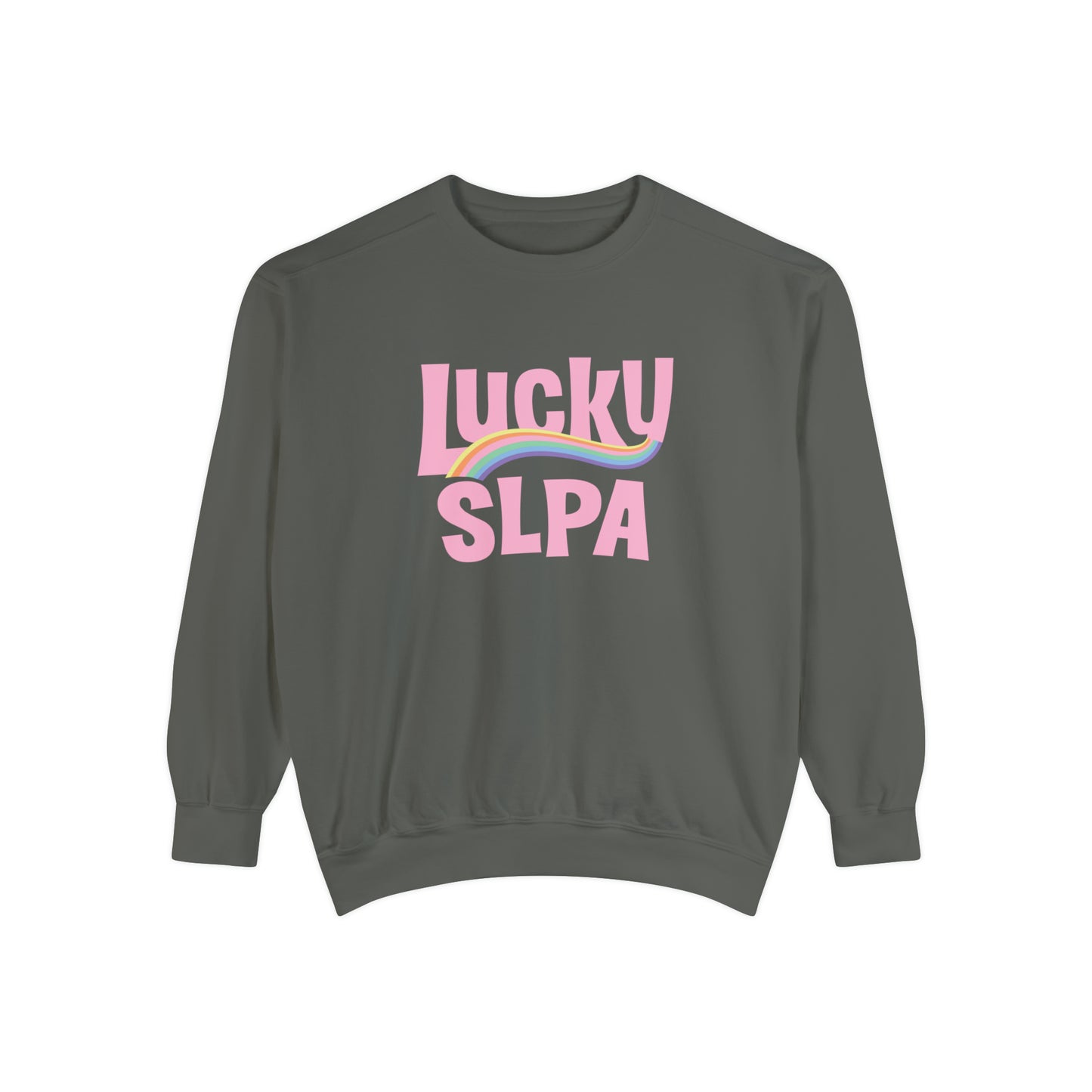 Lucky Charm SLPA Comfort Colors Sweatshirt