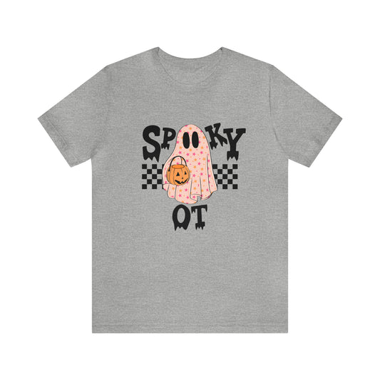 Spooky OT Checkerboard Jersey T-Shirt