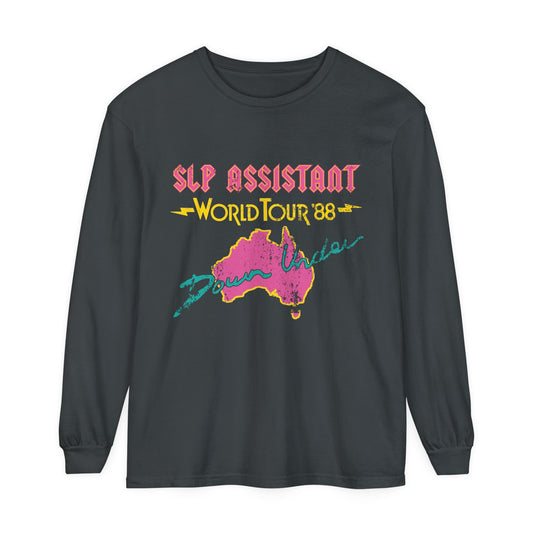 SLP Assistant World Tour Long Sleeve Comfort Colors T-Shirt