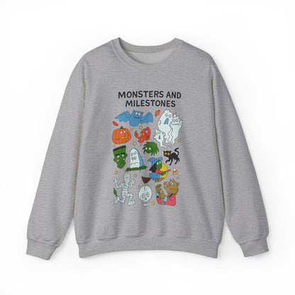 Monsters and Milestones Crewneck Sweatshirt