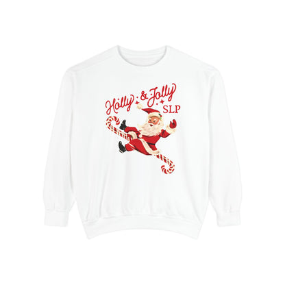 Holly & Jolly SLP Comfort Colors Sweatshirt