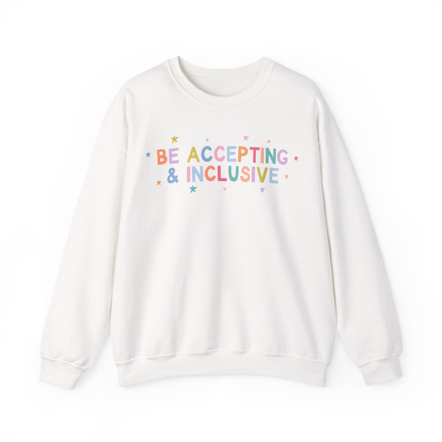 Be Accepting & Inclusive Crewneck Sweatshirt