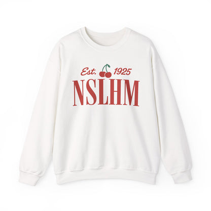 NSLHM Cherries Sweatshirt | Front and Back Print