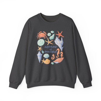 Different Is Beautiful Crewneck Sweatshirt