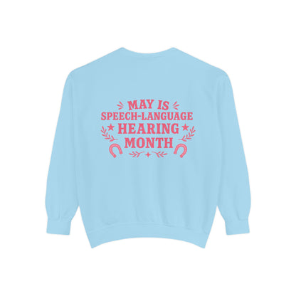 Western NSLHM Comfort Colors Sweatshirt | Front and Back Print