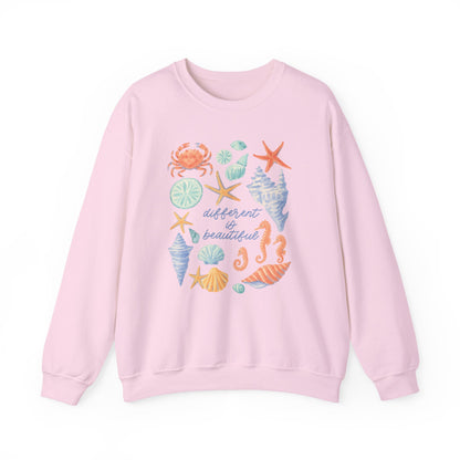 Different Is Beautiful Crewneck Sweatshirt