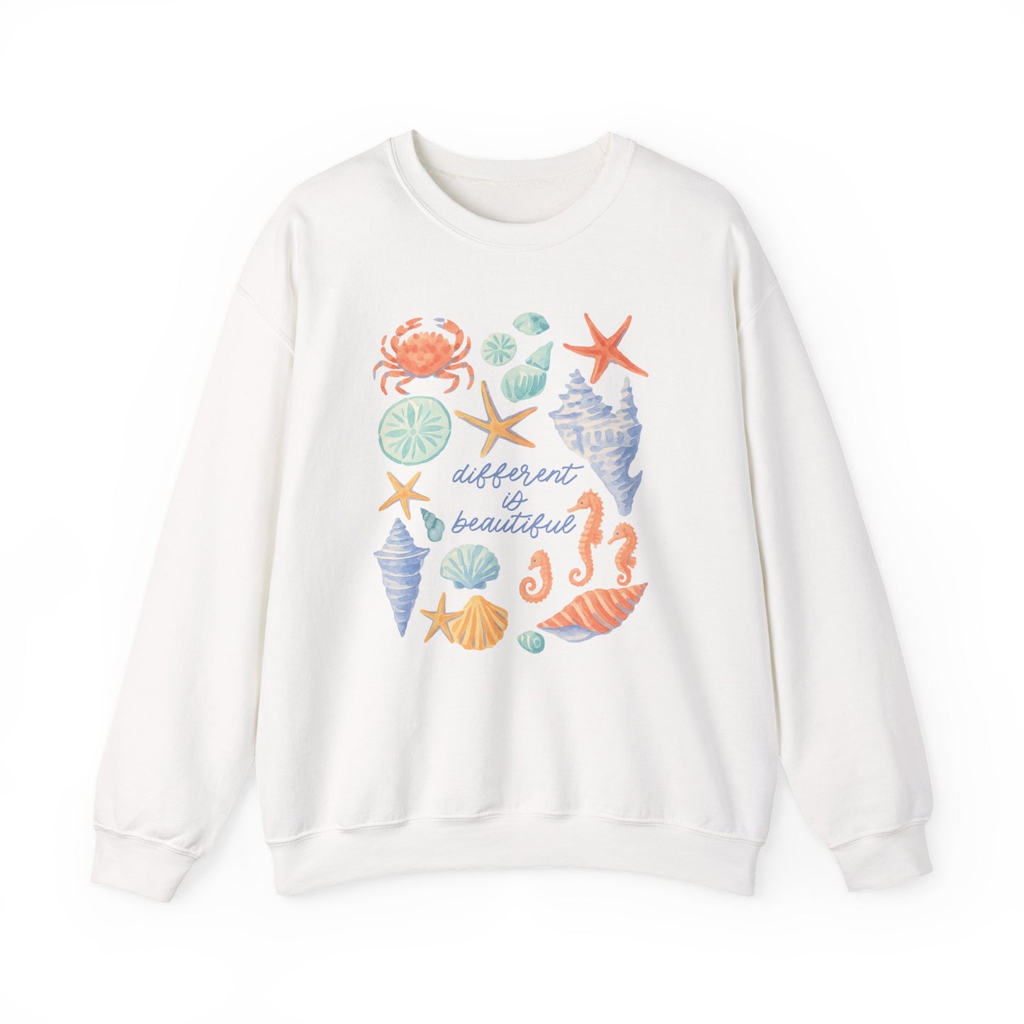 Different Is Beautiful Crewneck Sweatshirt
