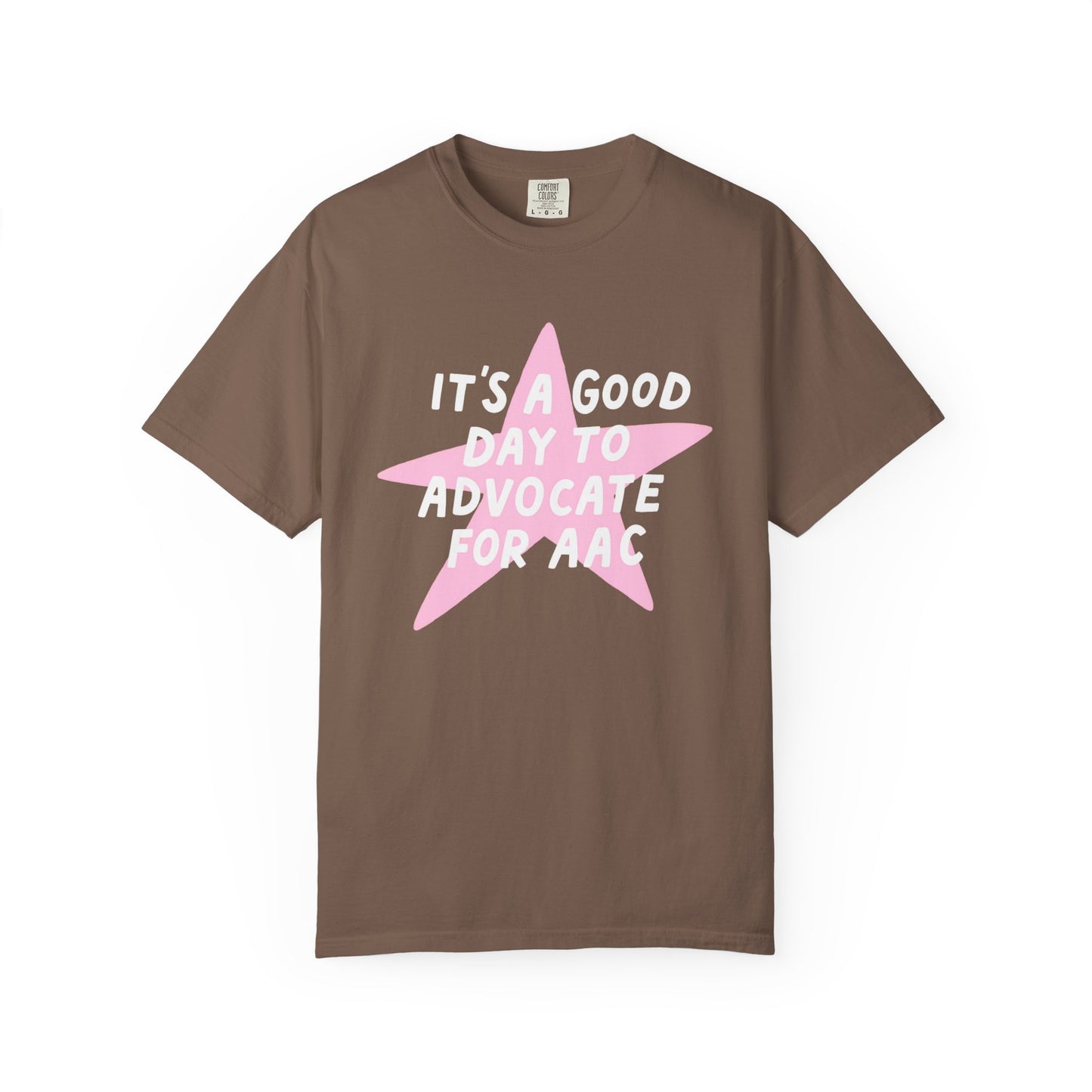 Advocate for AAC Star Comfort Colors T-Shirt