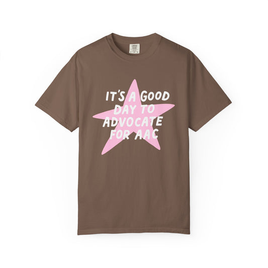 Advocate for AAC Star Comfort Colors T-Shirt