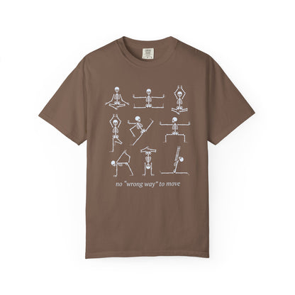 No Wrong Way To Move Comfort Colors T-Shirt