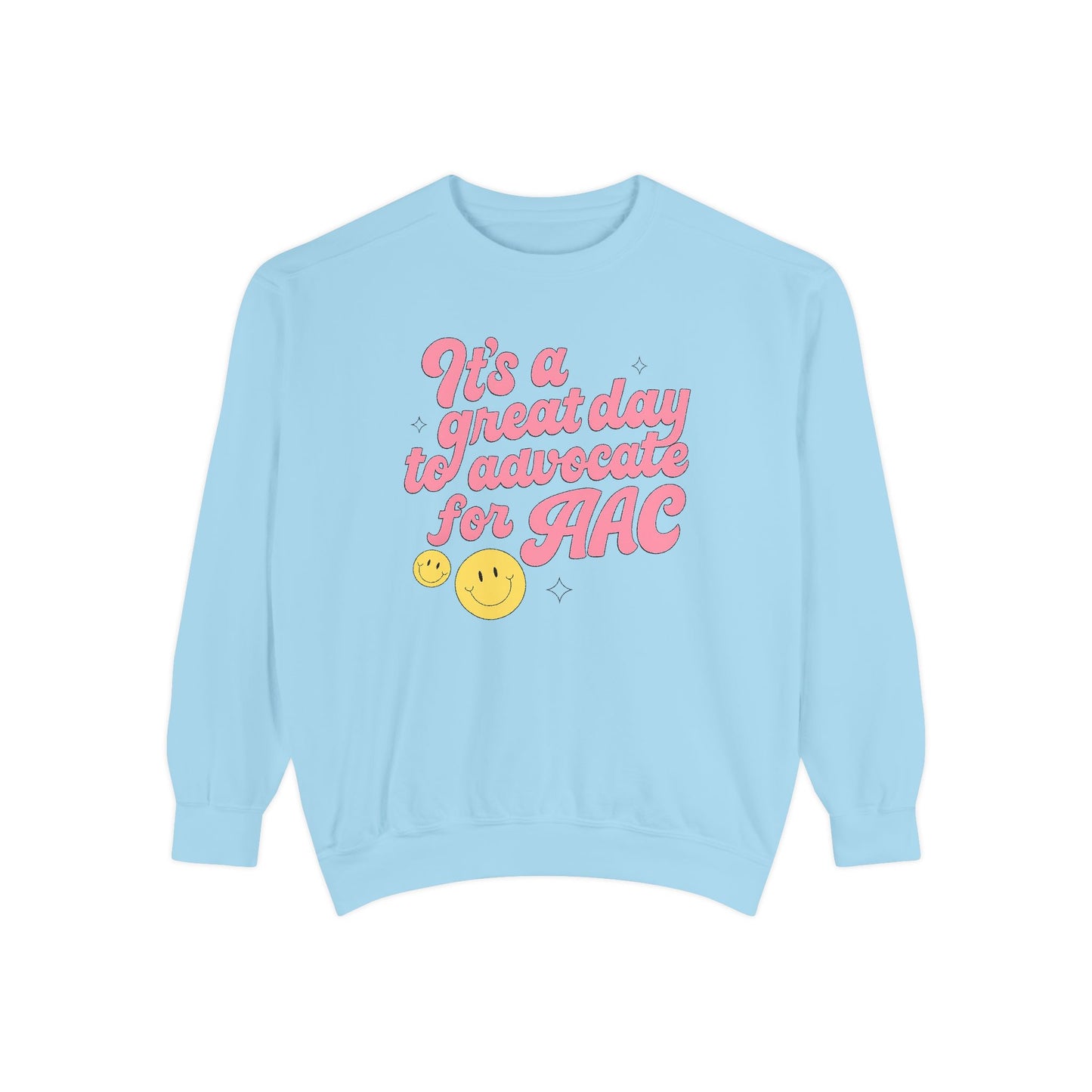 Advocate for AAC Comfort Colors Sweatshirt