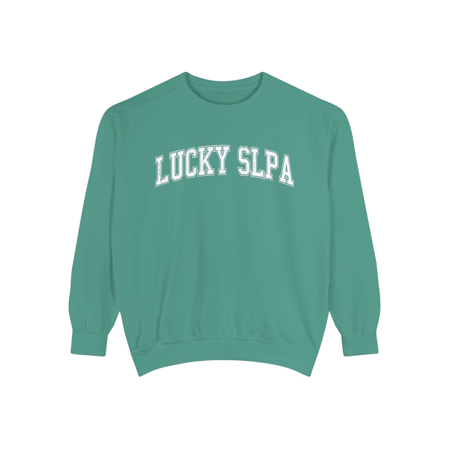 Lucky SLPA Distressed Comfort Colors Sweatshirt