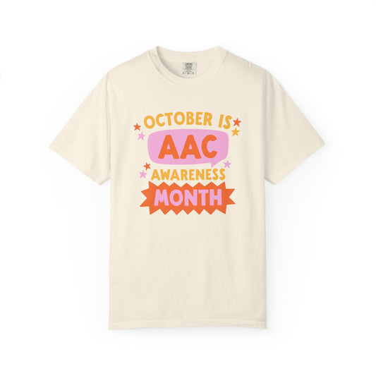 AAC Awareness Month Comfort Colors T-Shirt