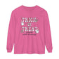 Trick or Treat People With Kindness Long Sleeve Comfort Colors T-Shirt